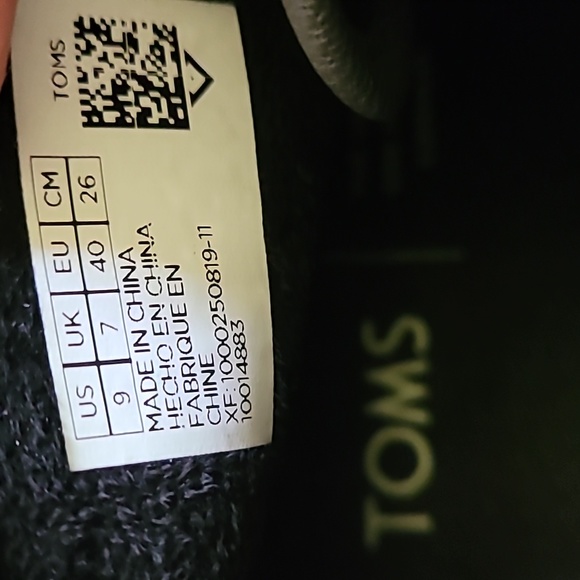 TOMS Kala faux snake print wedge bootie. Black multi. Size 9 - Picture 10 of 11